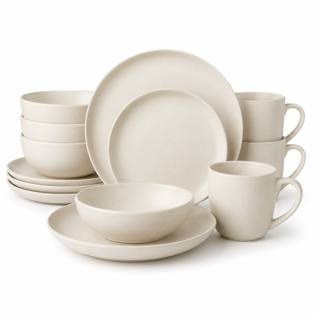 tiasub™ MeadowLine Porcelain Dinner Plate Set