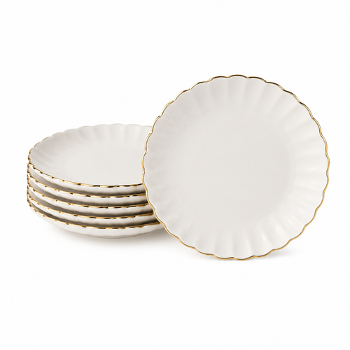 tiasub™ EverHost Porcelain Appetizer Plate Set