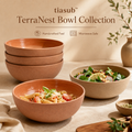 tiasub™ TerraNest Ceramic Bowl Collection